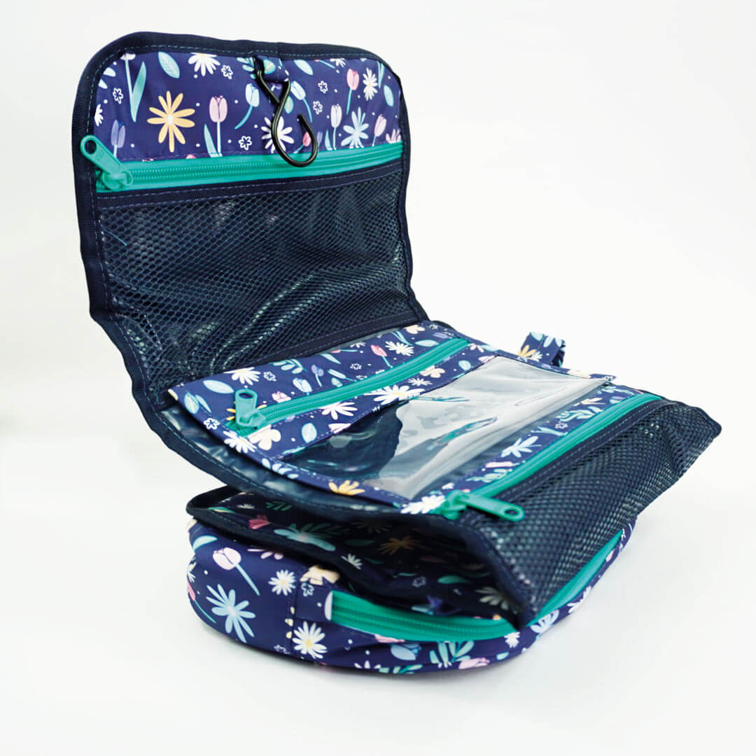 Organizador de Viaje Margaritas y Tulipanes