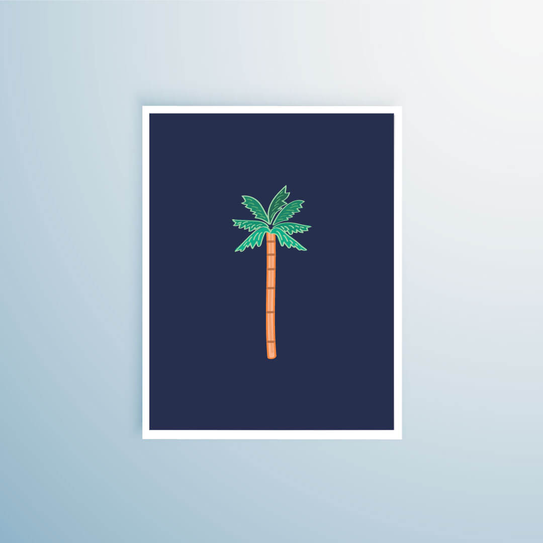 Cuadro Palma de Cera