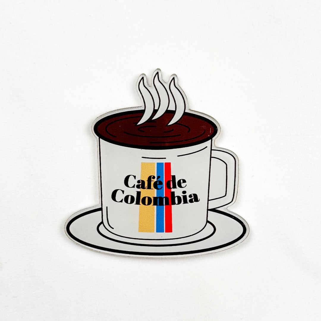 Imán Acrílico Taza de Café