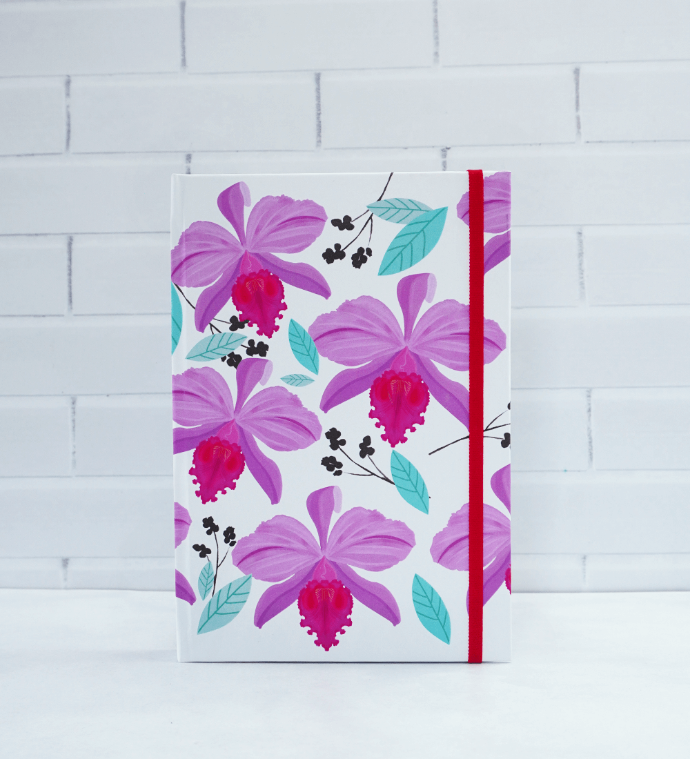 Libreta Orquídeas