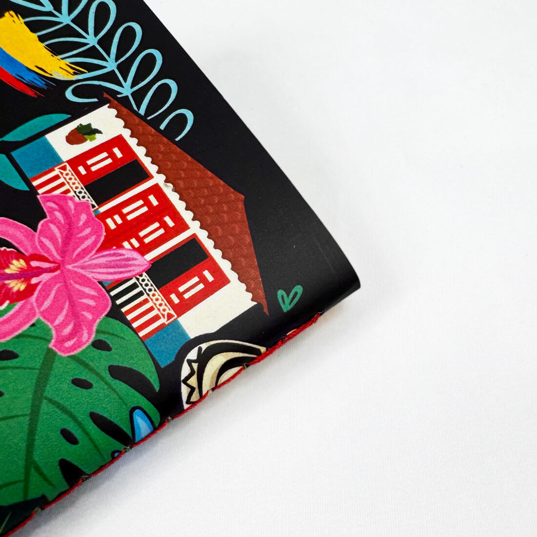 Mini Libreta Cosida Colombia Insignia