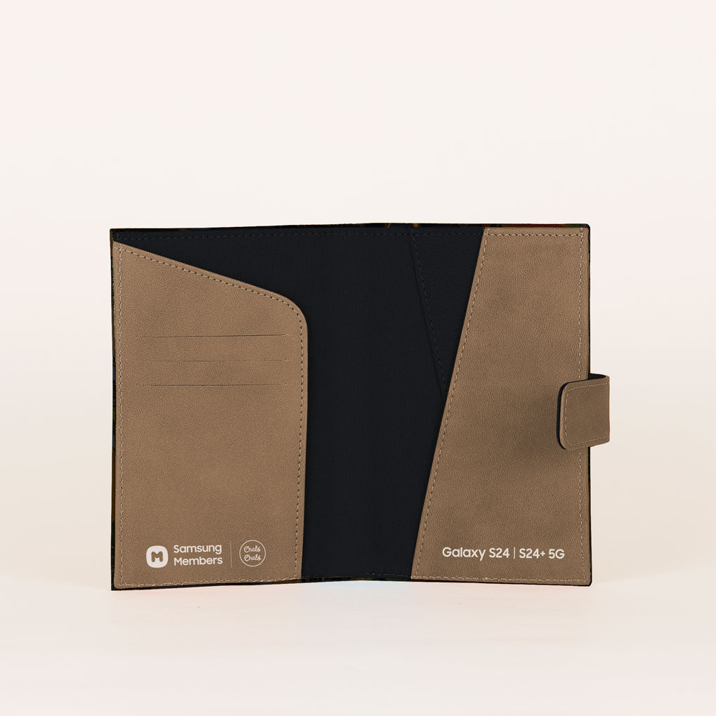 Portapasaporte Samsung Members Negro
