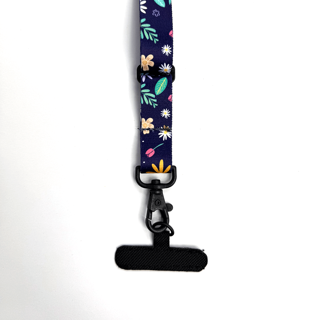 Lanyard / Strap Margaritas y Tulipanes