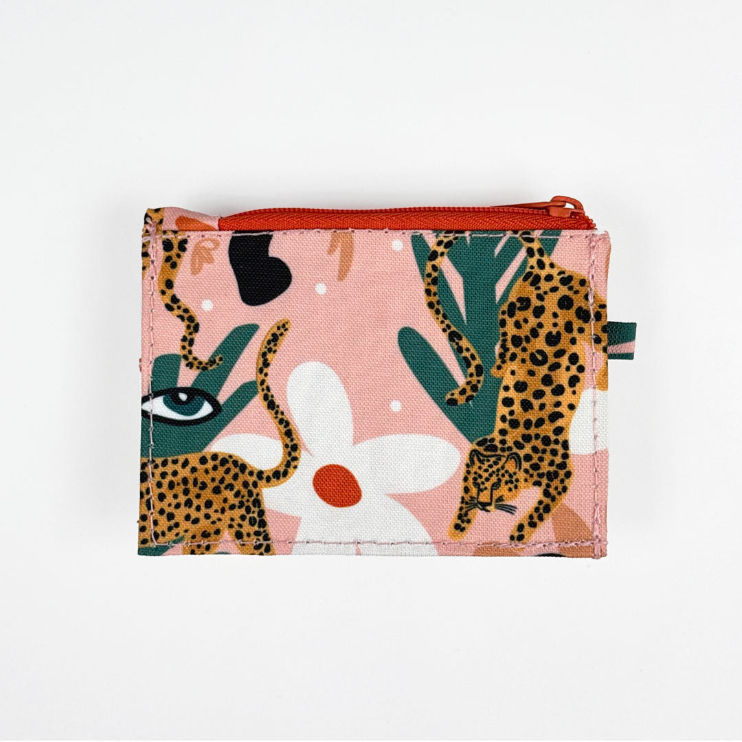 Tarjetero Jaguares Rosa