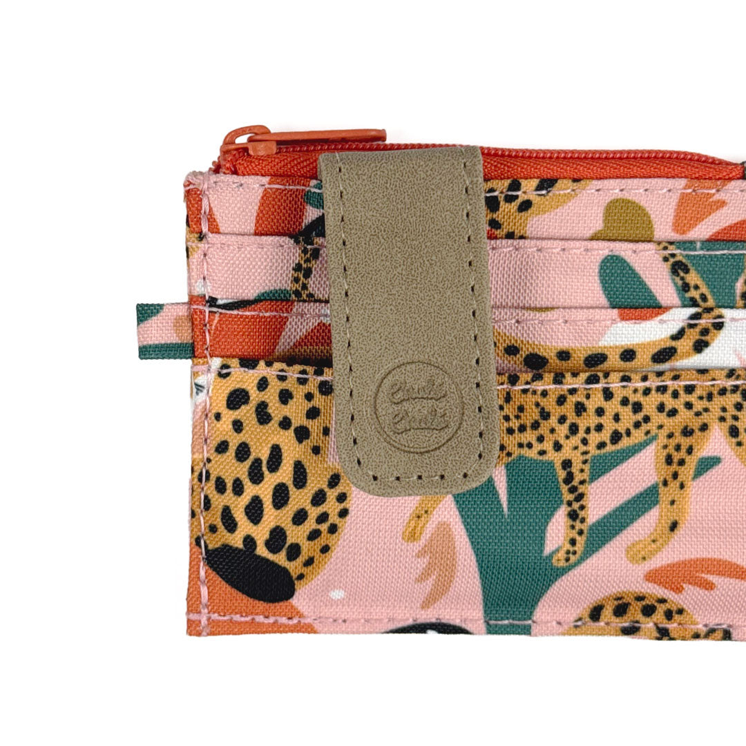 Tarjetero Jaguares Rosa
