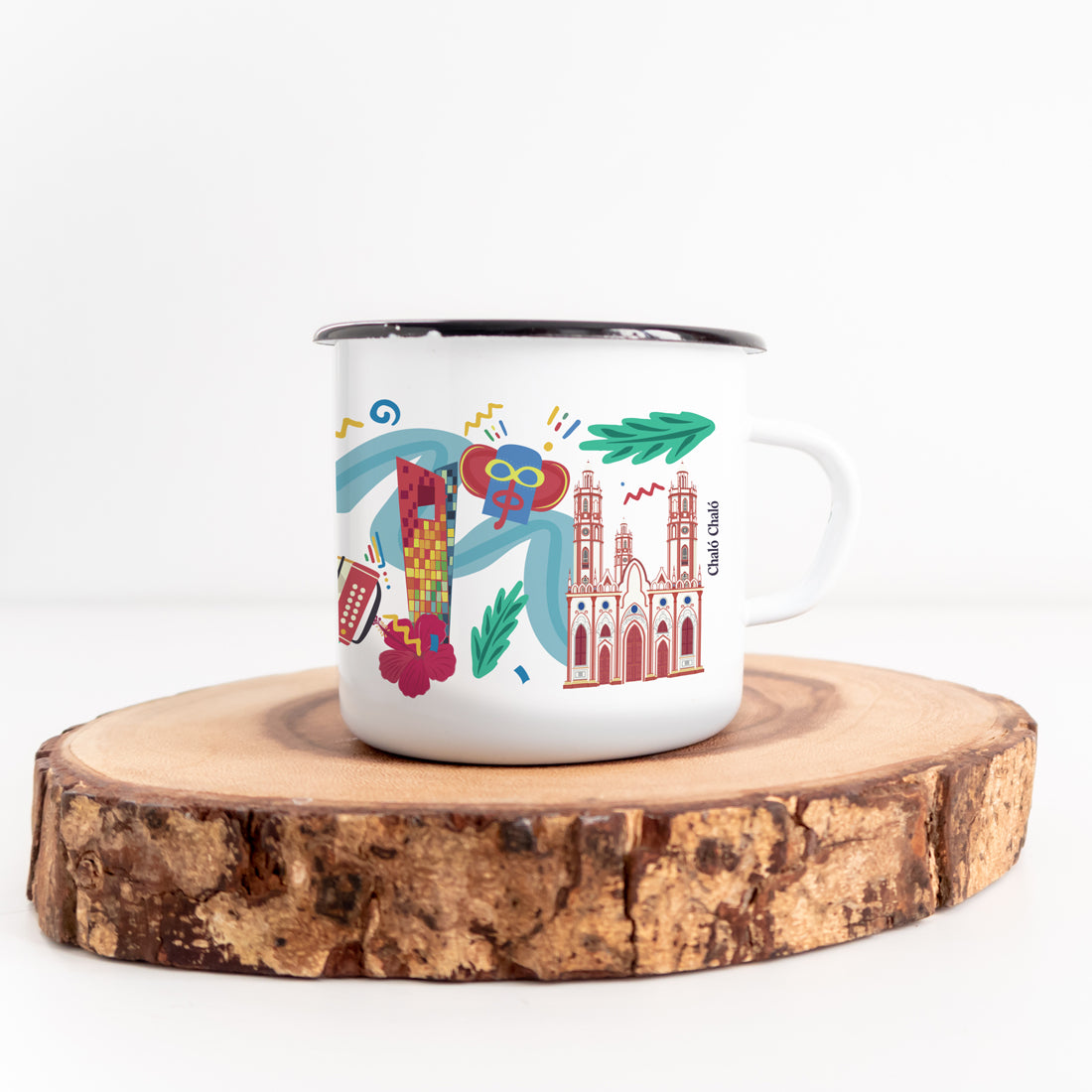 Taza de Peltre Barranquilla Insignia