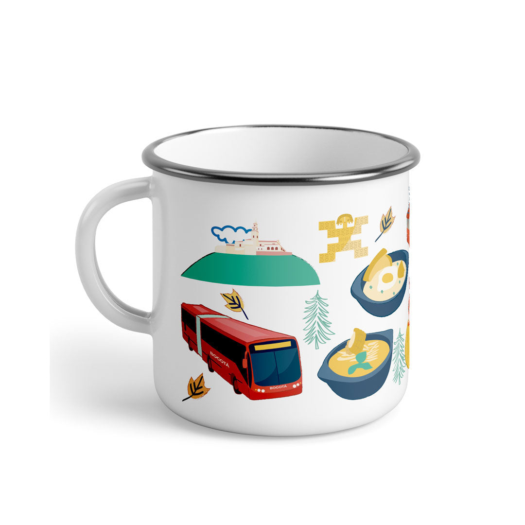 Taza de Peltre Bogotá Urbana