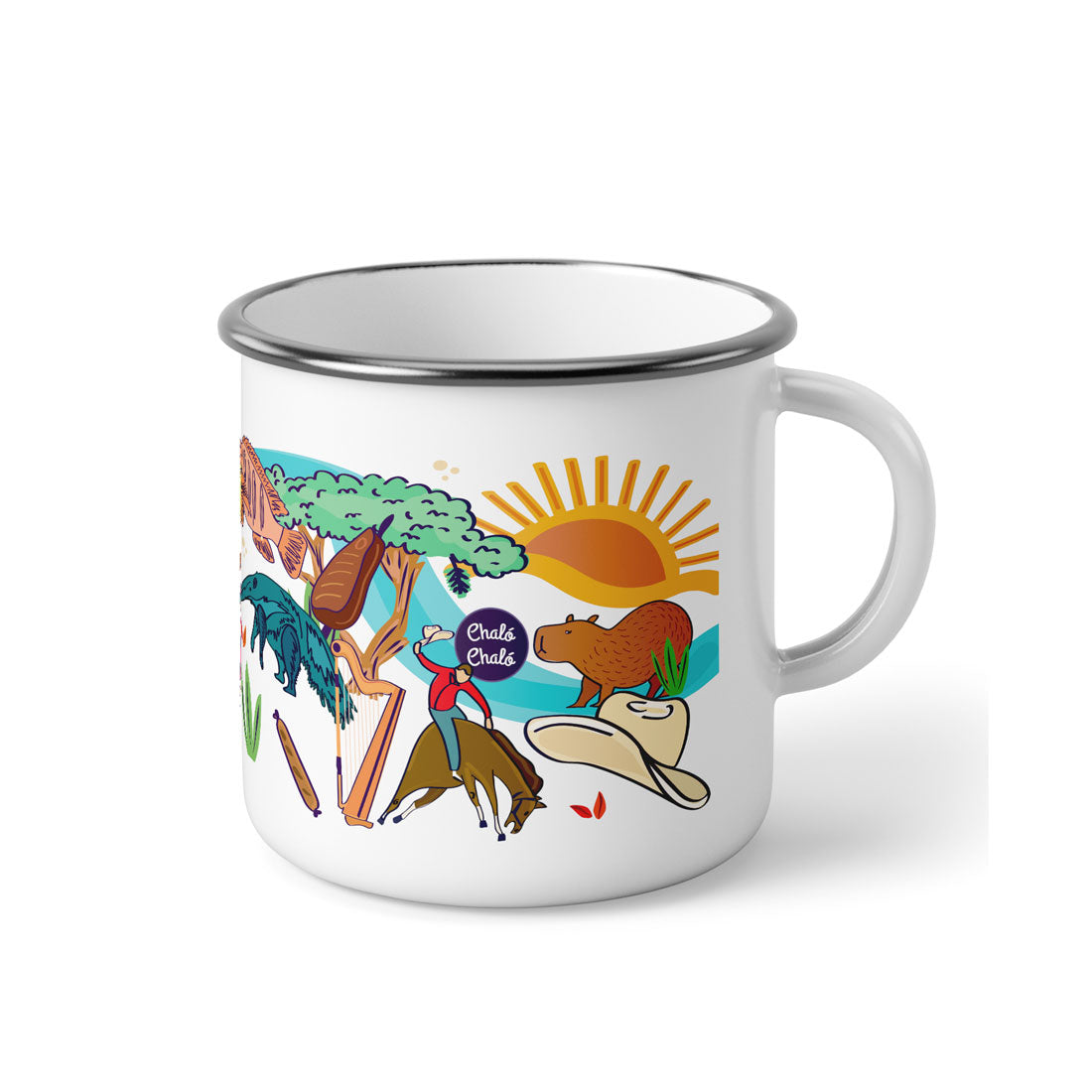 Taza de Peltre Llanos Insignia