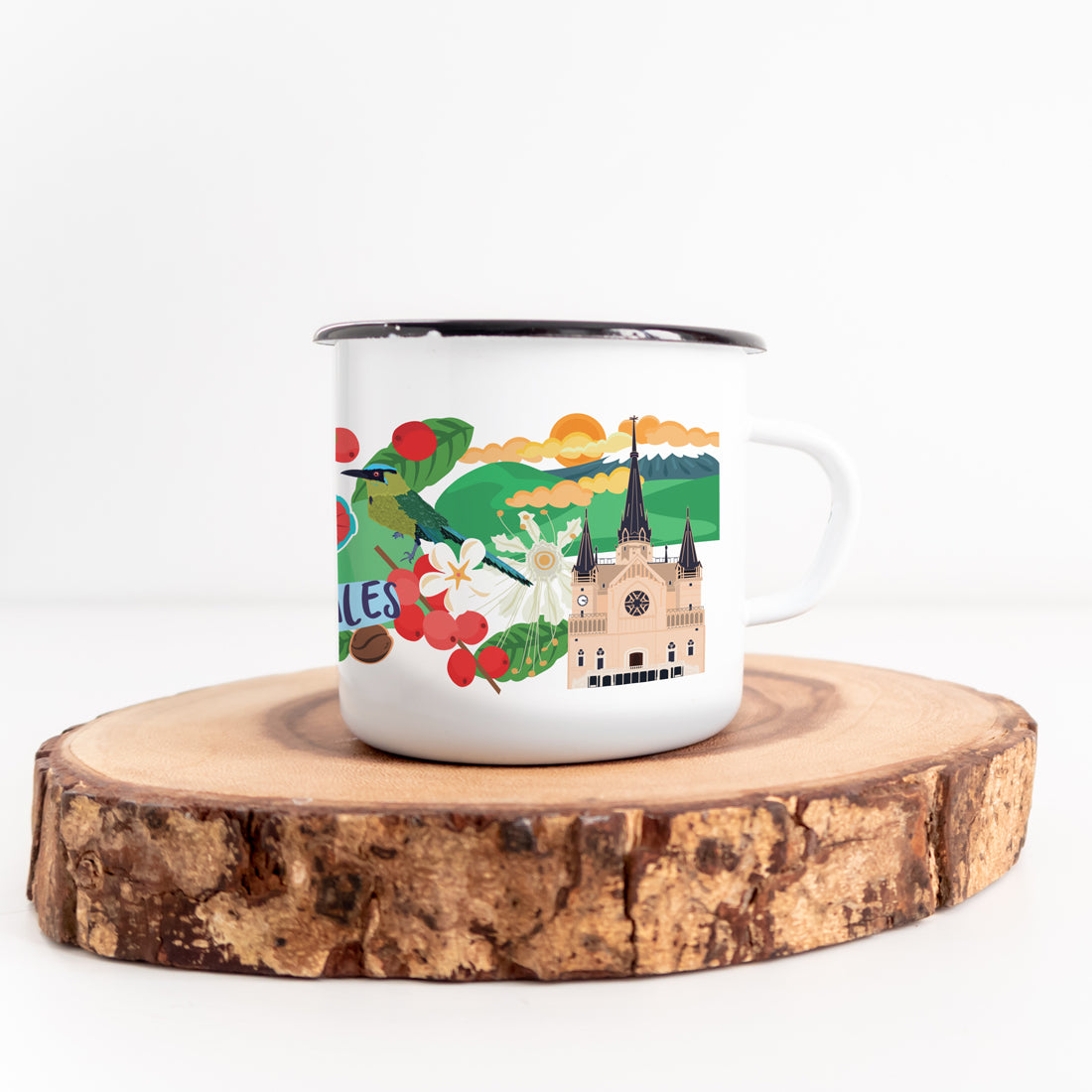 Taza de Peltre Manizales Insignia