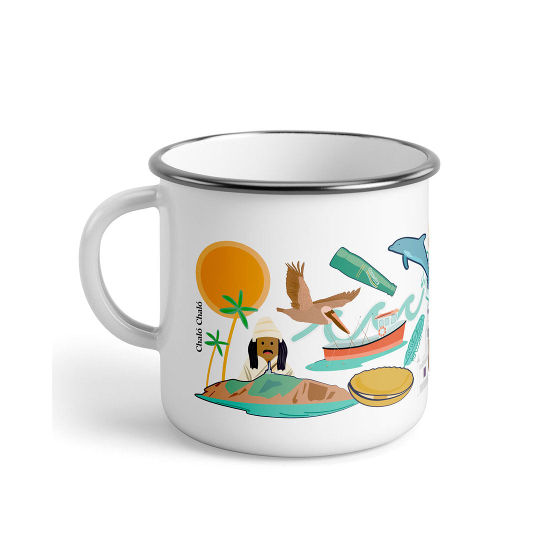 Taza de Peltre Santa Marta Insignia