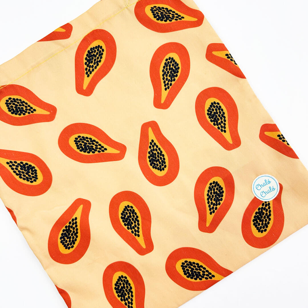 Tote Bag Estampada Papayas