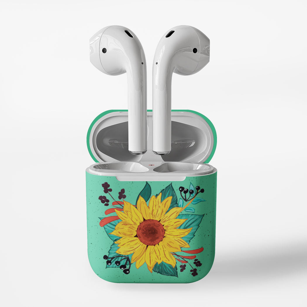 Forro Ecológico de Airpods Girasoles - Chaló Chaló