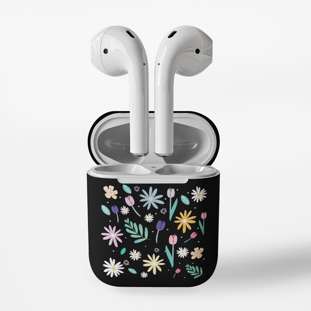 Forro Ecológico de Airpods Margaritas y Tulipanes