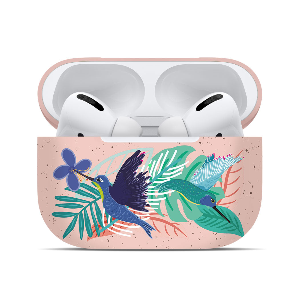 Forro Ecológico de Airpods Colibrí