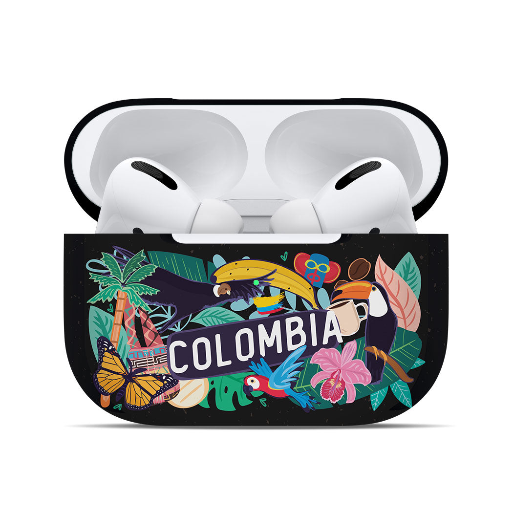 Forro Ecológico de Airpods Pro de Colombia Insignia - Chaló Chaló