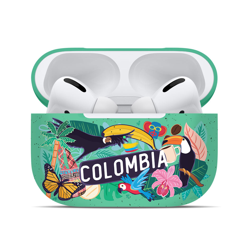 Forro Ecológico de Airpods Pro de Colombia Insignia - Chaló Chaló