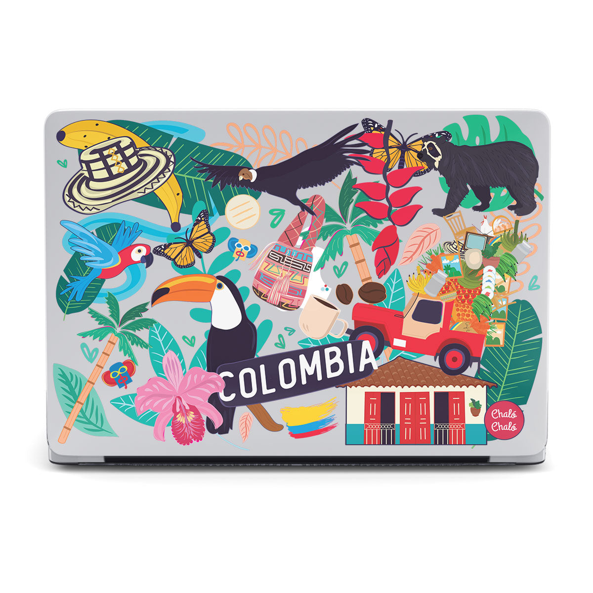 Hard Case para Macbook - Colombia Insignia - Chaló Chaló