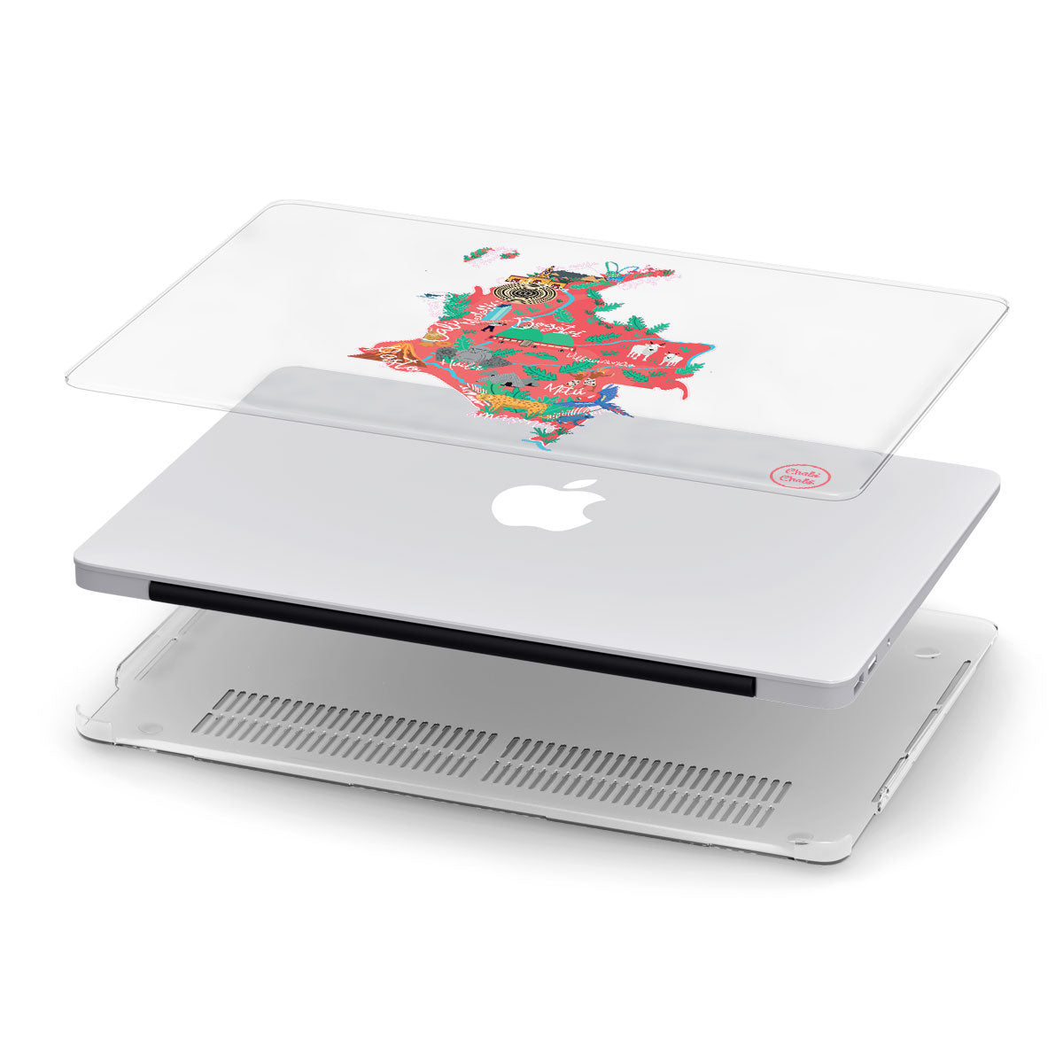 Hard Case para Macbook - Mapa de Colombia - Chaló Chaló
