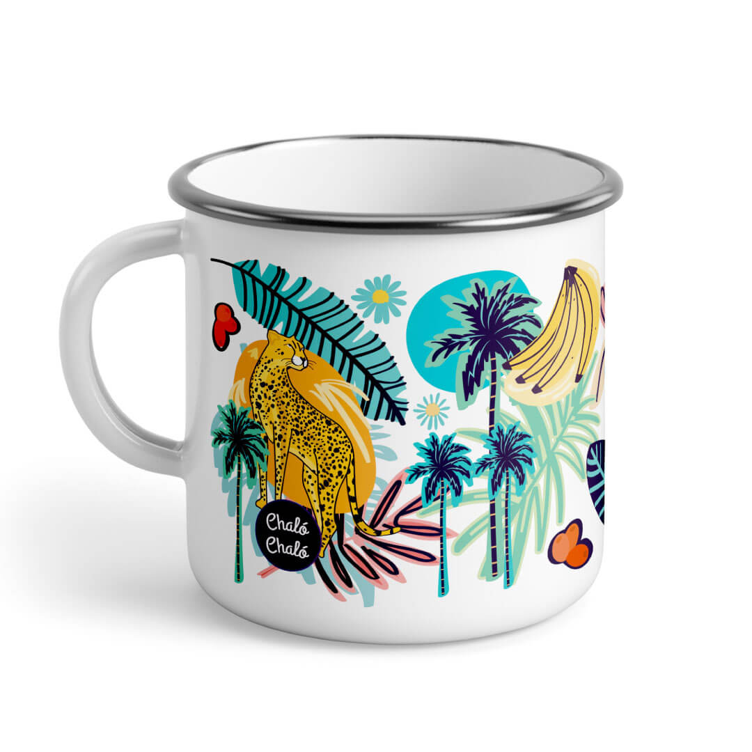 Taza de Peltre Colombia Mágica